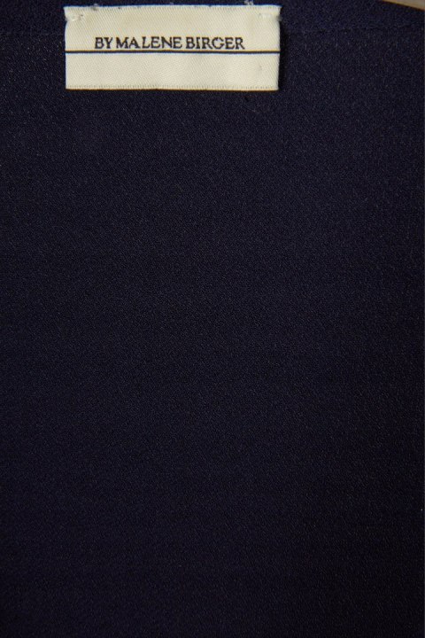 BY MALENE BIRGER ponadczasowa sukienka ciemny granat M