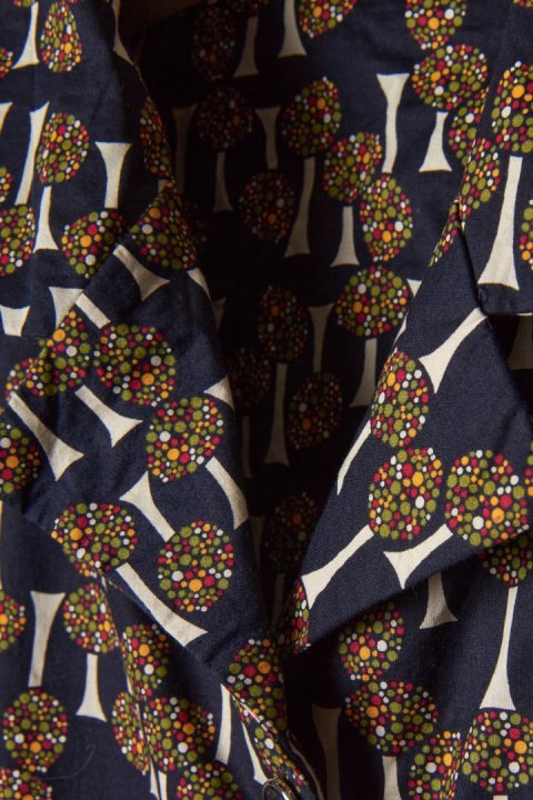 CARR&WESTLEY - niszowa angielska marka sukienka bawełna świetny wzór - XL