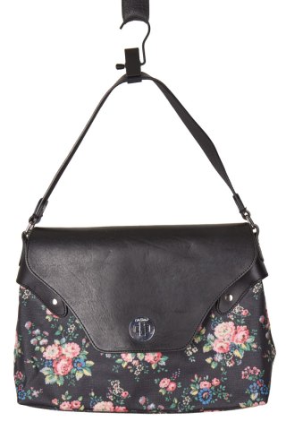 CATH KIDSTON fenomenalna kolorowa torebka elementy skórzane