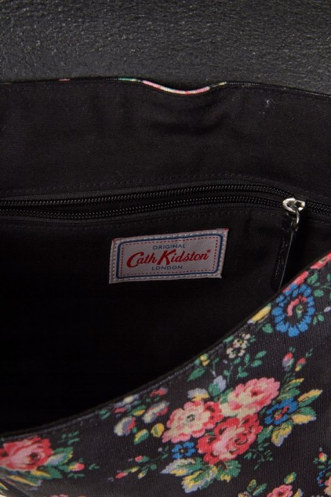 CATH KIDSTON fenomenalna kolorowa torebka elementy skórzane