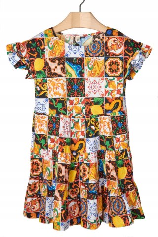 CHIARETTA FIRENZE - wyjątkowa włoska sukienka - S