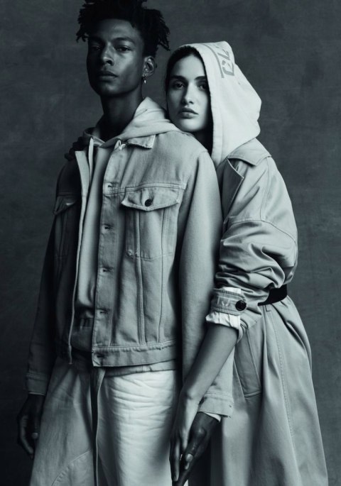 CLOSED FRANCOIS GIRBAUD wyszukana bluza kurtka katana unisex S/M