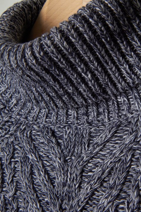 C/MEO COLLECTIVE niespotykany sweter bawełna asymetryczny S