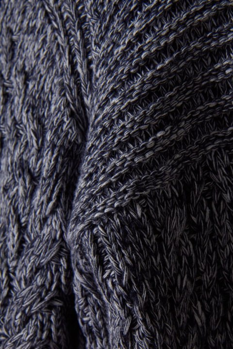 C/MEO COLLECTIVE niespotykany sweter bawełna asymetryczny S