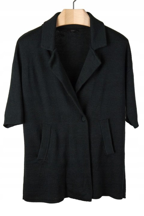 COS - niespotykany sweter wełna piękny kolor -XS/S