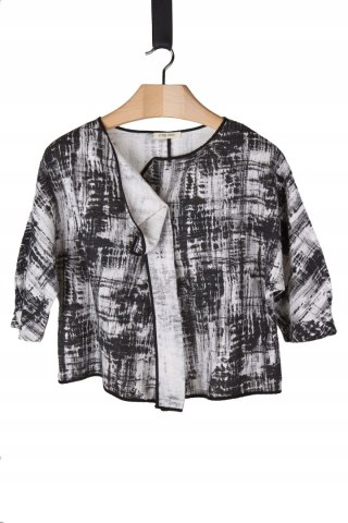 CREA CONCEPT - ciekawa bluzka narzutka - 42