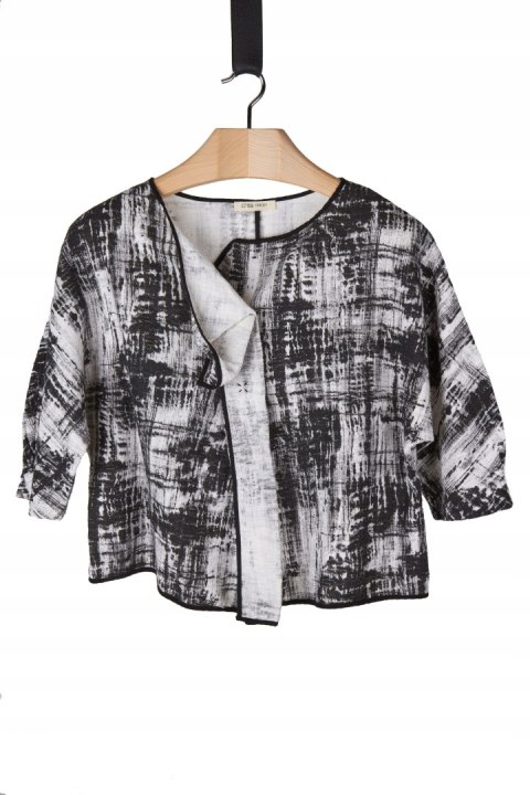 CREA CONCEPT - ciekawa bluzka narzutka - 42