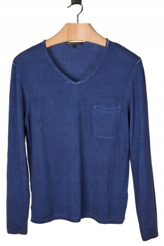 DRYKORN fantastyczny sweter bawełna washed out look XL