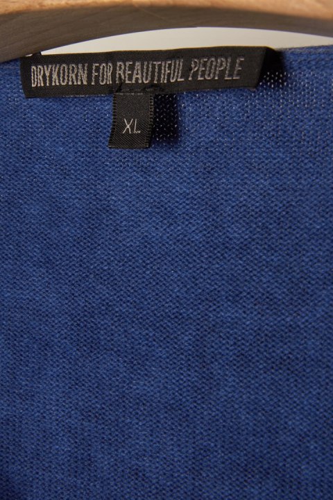 DRYKORN fantastyczny sweter bawełna washed out look XL