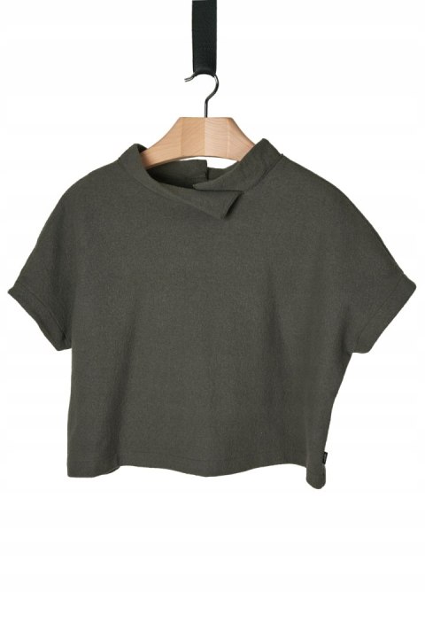 ELEMENTE CLEMENTE - nietuzinkowy sweter wełna piękny kolor - L