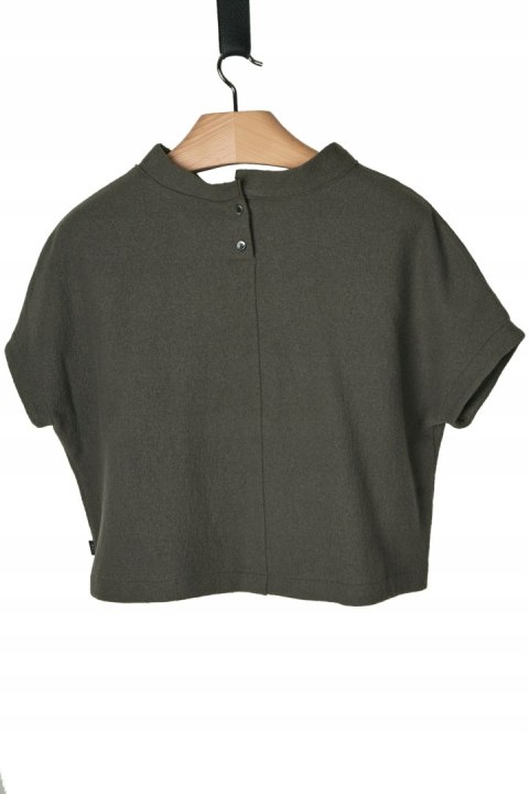 ELEMENTE CLEMENTE - nietuzinkowy sweter wełna piękny kolor - L