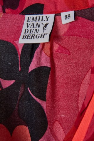 EMILY VAN DEN BERGH wyjątkowa bluzka piękne kwiaty 38