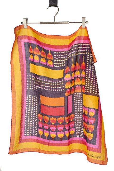 FISBA STOFFELS - mięciutka apaszka piękny wzór