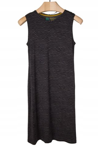 GUDRUN SJODEN-niezwykle miękka sukienka tencel - M