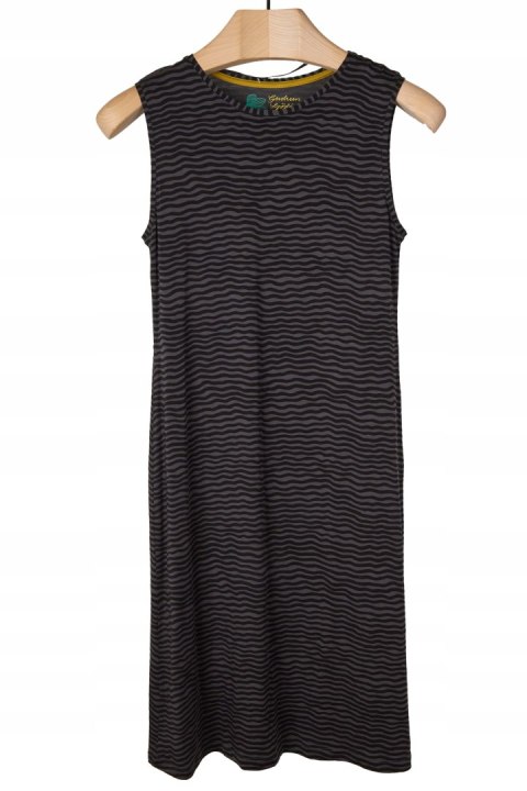 GUDRUN SJODEN-niezwykle miękka sukienka tencel - M