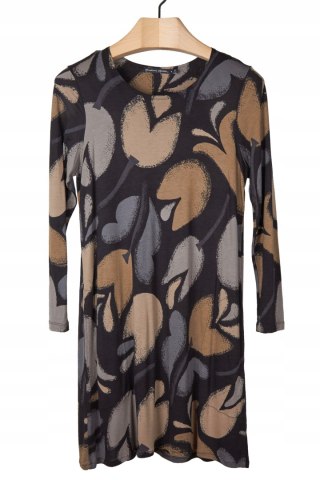 GUDRUN SJODEN - wyjątkowa sukienka piękny wzór - M