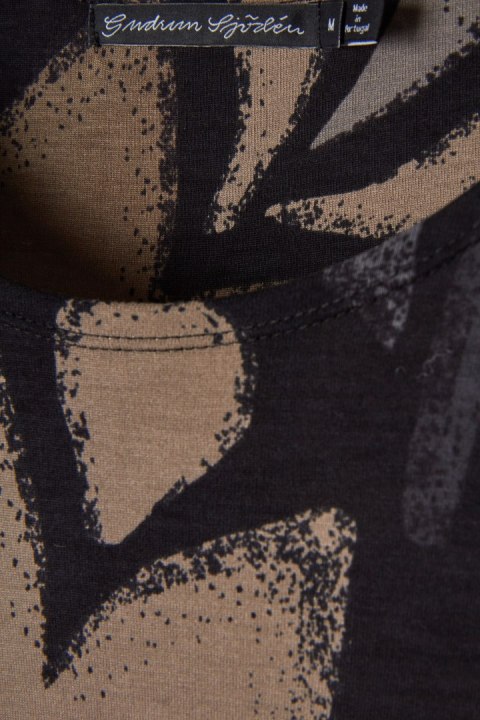 GUDRUN SJODEN - wyjątkowa sukienka piękny wzór - M