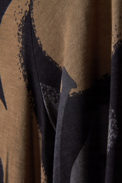 GUDRUN SJODEN - wyjątkowa sukienka piękny wzór - M