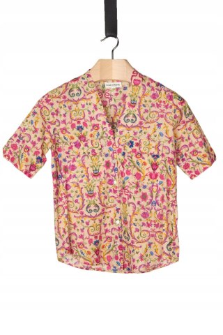 HERD OF BIRDS wyszukana bluzka bawełna fantastyczne wzory S