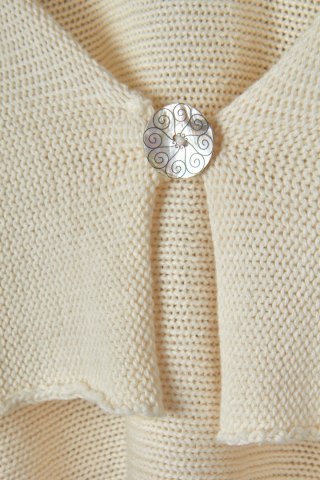 HEWLETT - nietuzinkowy angielski mięciutki sweter bawełna wełna - S/M