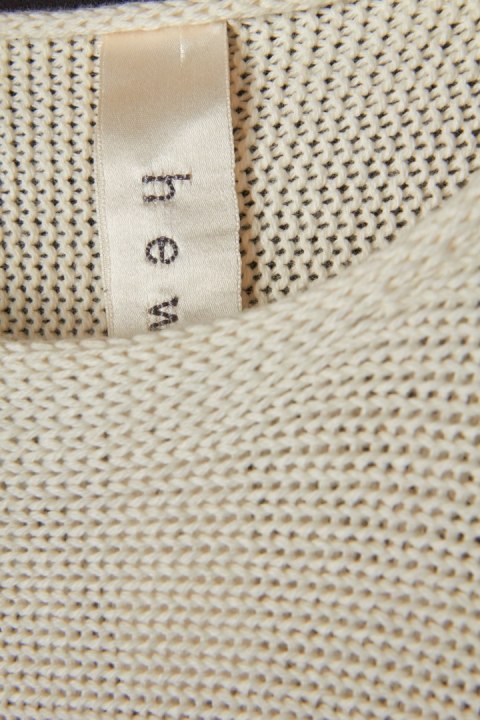 HEWLETT - nietuzinkowy angielski mięciutki sweter bawełna wełna - S/M