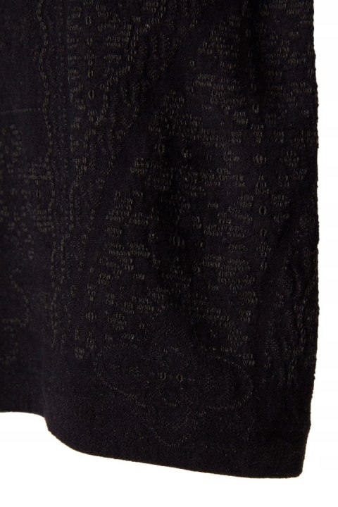 HIGH TECH ciekawa luksusowa bluzka ażurowa S