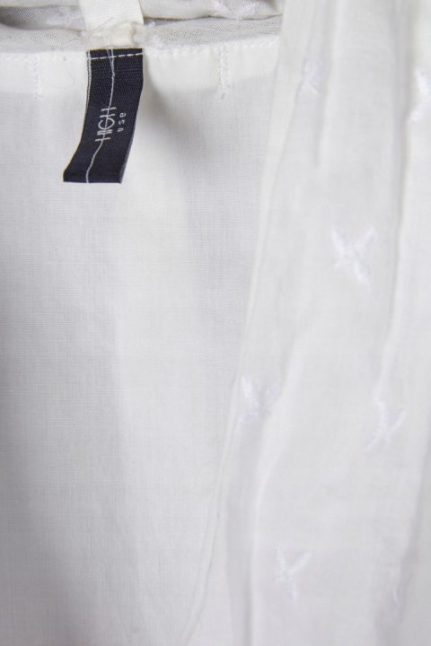 HIGH USE - fenomenalna sukienka ivory zdobiona haftem - 42