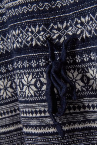 H&M - sukienka dzianina norweskie wzory - S