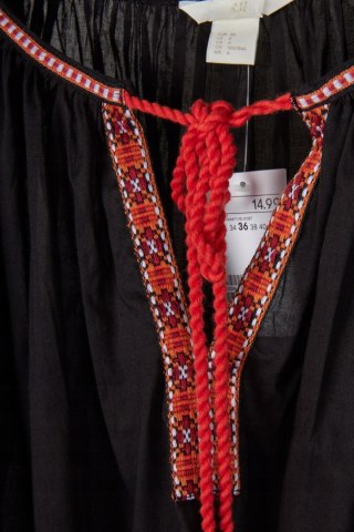 H&M - urocza luźna bluzka koszulowa - S/M