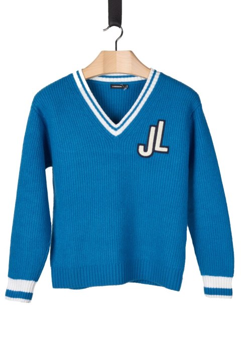 J.LINDEBERG - sweter wełna parzona piękny kolor -M