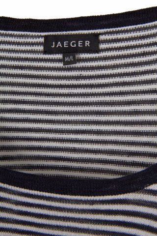 JAEGER - fenomenalna sukienka dzianina len bawełna - M/L