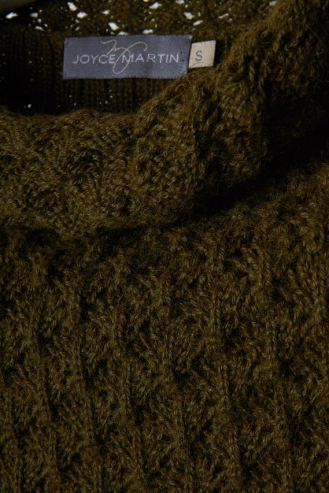 JOYCE MARTIN BOLIVIA-sweter alpaka piękny kolor -S