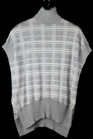 KAREN MILLEN - wyszukany sweter wełna - XS/S