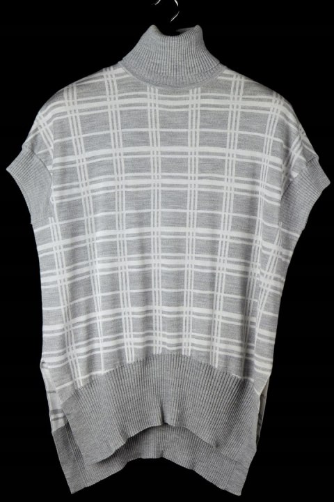 KAREN MILLEN - wyszukany sweter wełna - XS/S