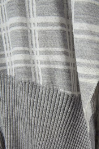 KAREN MILLEN - wyszukany sweter wełna - XS/S