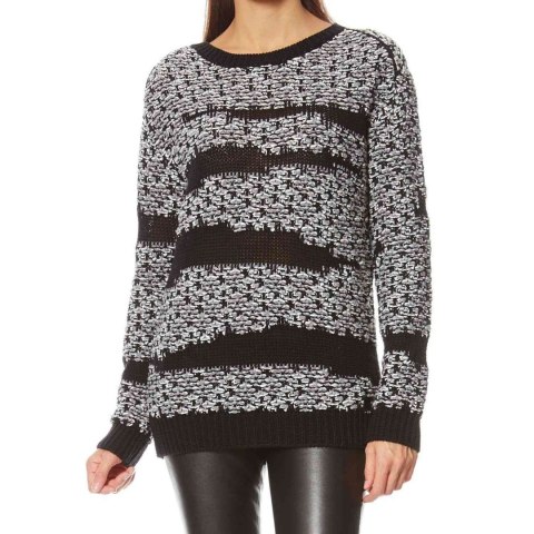 KARL LAGERFELD - oryginalny sweter melanż - XS/S