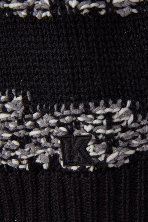 KARL LAGERFELD - oryginalny sweter melanż - XS/S