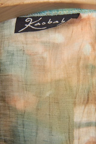 KASBAH niesamowicie mięciutka bluzka narzutka len pastelowe kolory M