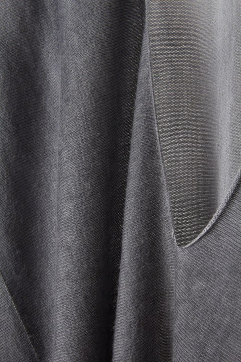 LAUREN VIDAL - zjawiskowy sweter głęboki dekolt - M