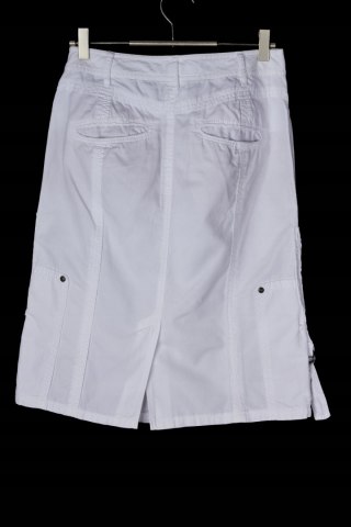 MARC CAIN SPORT - biała spódnica z kieszeniami -34