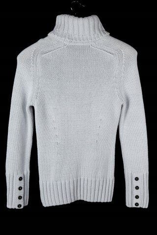 MARC CAIN - bawełniany sweter golf - 38