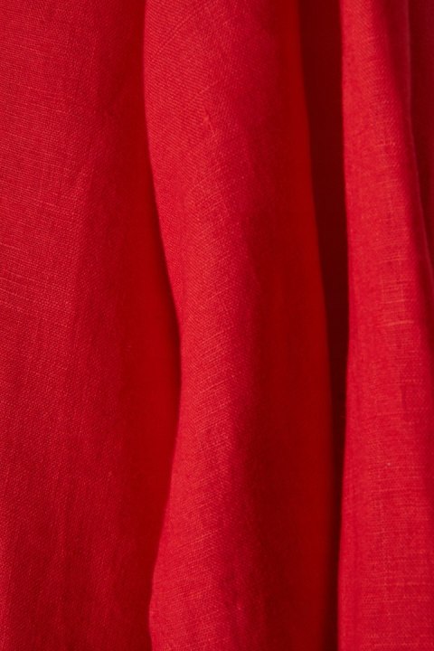 MARKS&SPENCER - cudna bluzka koszulowa czerwień makowa - 48