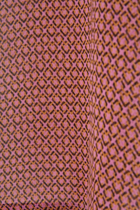 MODSTROM delikatna bluzka koszulowa śliczny print S