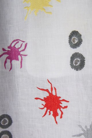 MORITZ - niespotykana spódnica lniana hafty - 38