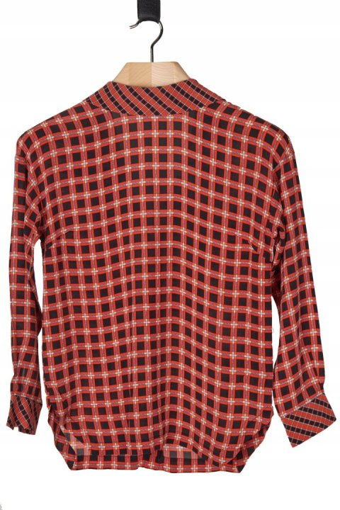 OSMAN LONDON fenomenalna bluzka jedwab piękne kolory 38