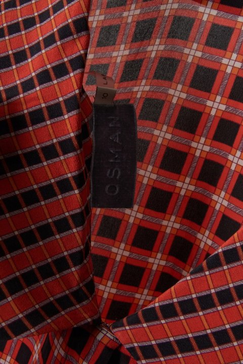 OSMAN LONDON fenomenalna bluzka jedwab piękne kolory 38