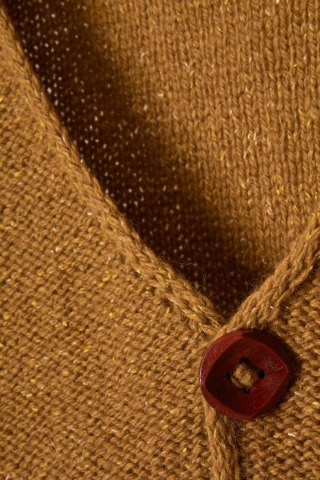 Ponadczasowy sweter wełna rękodzieło one size