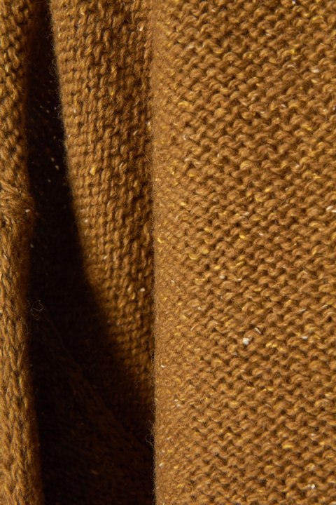 Ponadczasowy sweter wełna rękodzieło one size