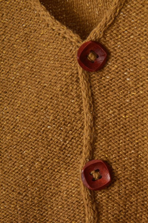 Ponadczasowy sweter wełna rękodzieło one size