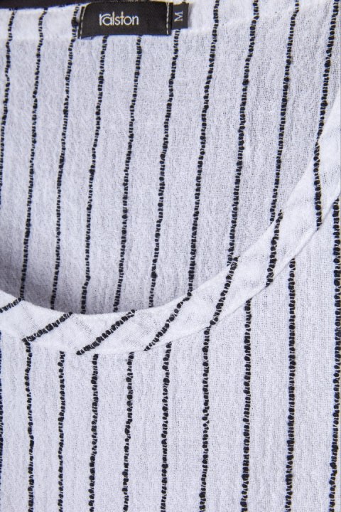 RALSTON - ciekawa bluzka szlachetny len - M/L